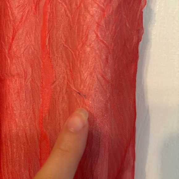 Tie Back Orange Dress - Picture 8 of 8